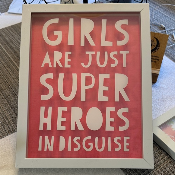 Girls room bundle 2 framed prints - Picture 2 of 6